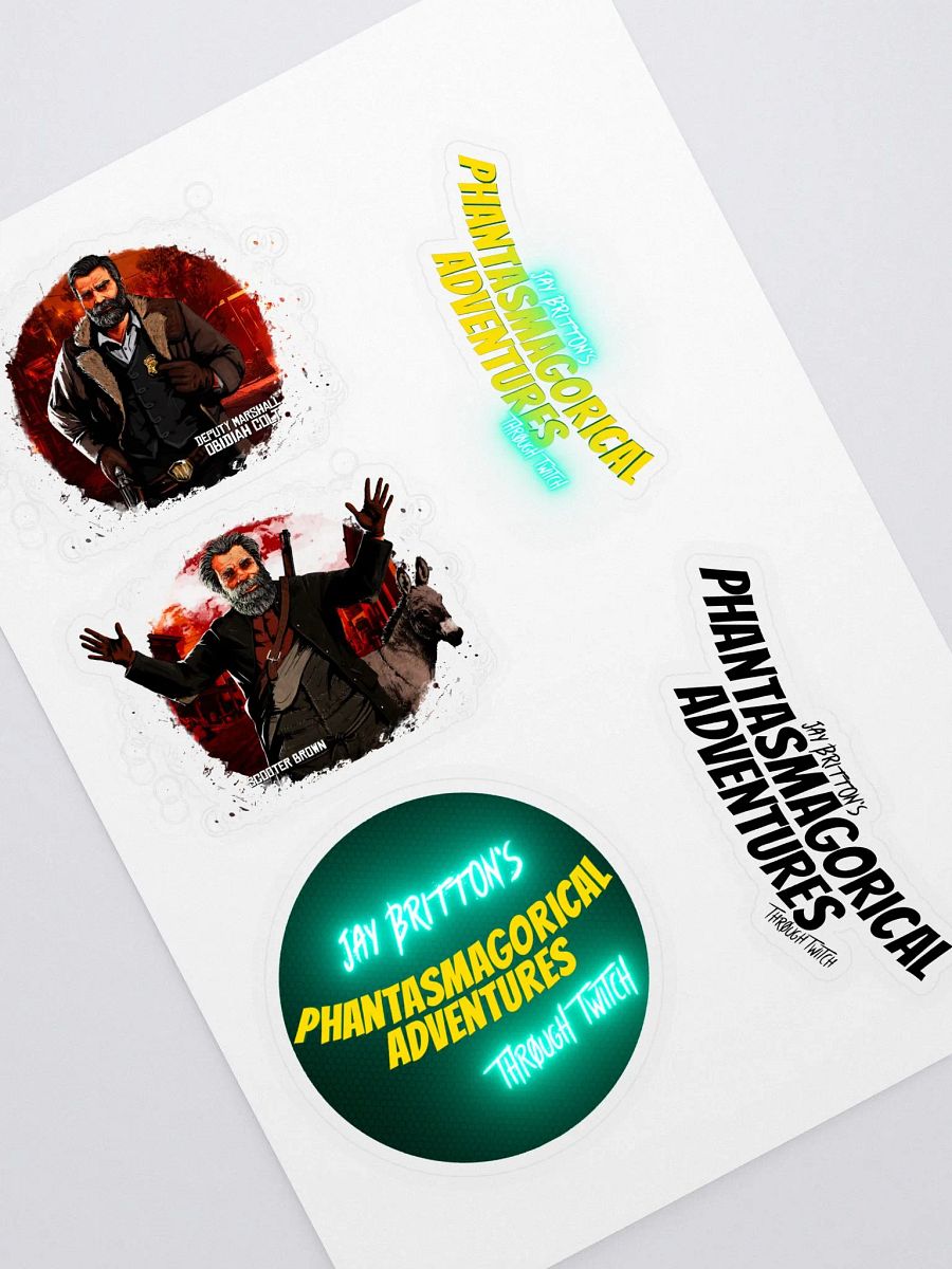 Phantasmagorical Adventures Mixed Sticker Sheet product image (3)