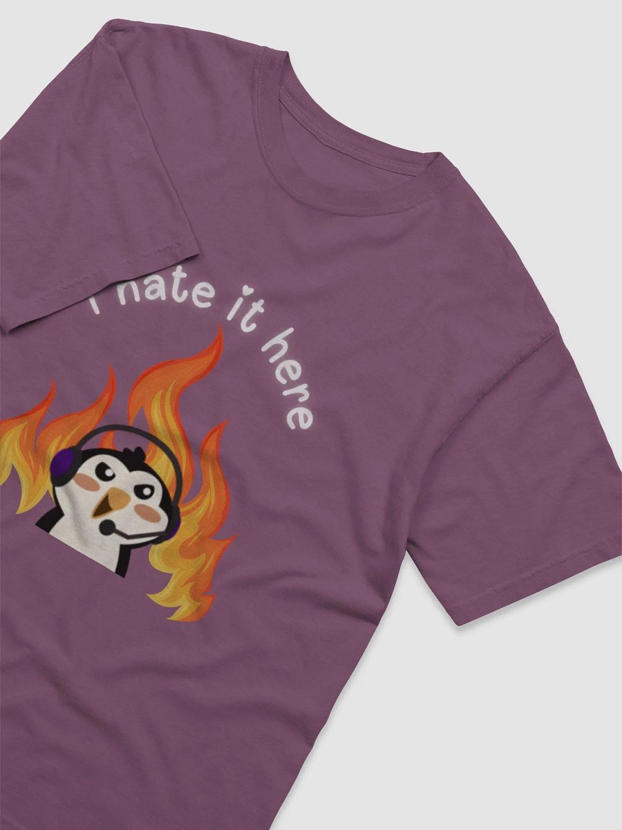I hate it here Flames White Logo product image (31)