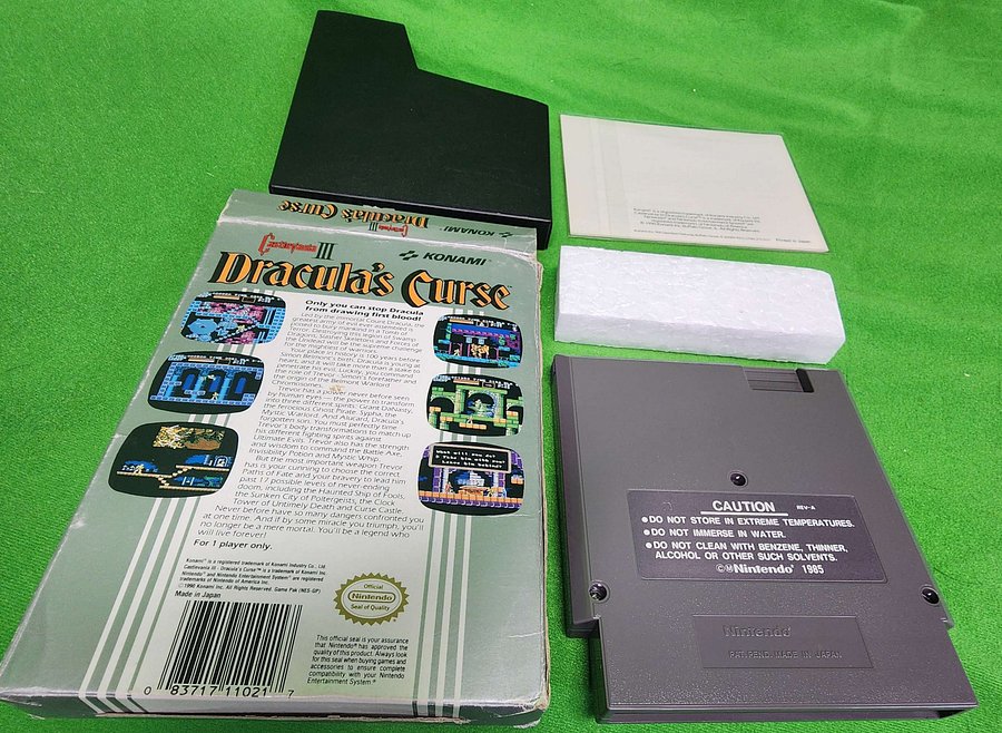 NES - Castlevania III: Dracula's Curse - CIB product image (2)