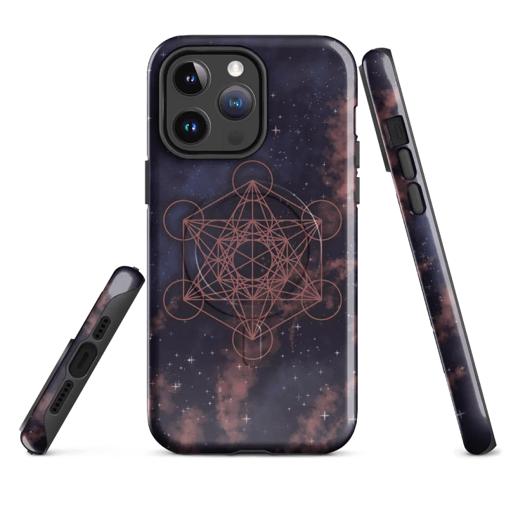 Sacred Geometry Metatron's Cube - MagSafe Tough Case (iPhone) product image (4)