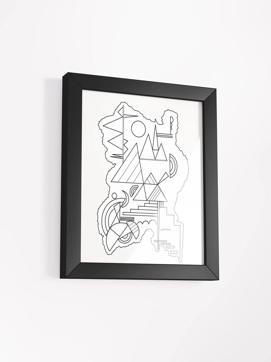Color-Your-Own Kandinsky's Framed Poster! product image (40)