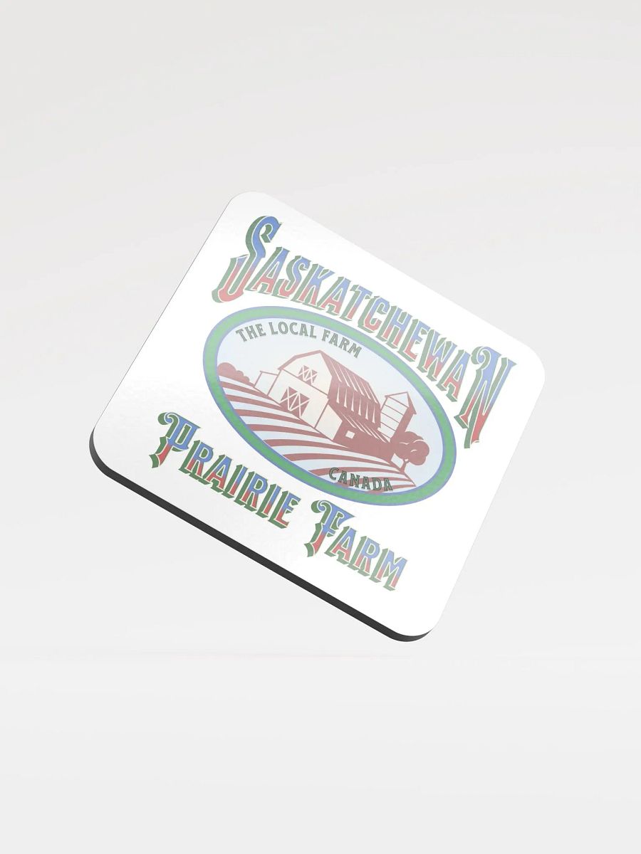 Saskatchewan Prairie Farm Cork Coaster Set product image (1)