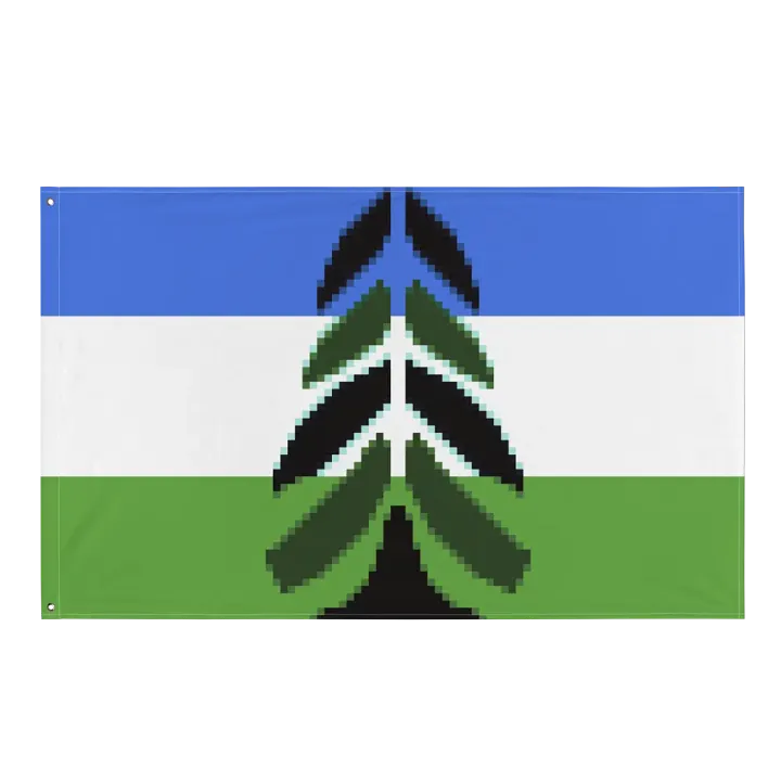 Pixel Chevron Cascadia flag product image (1)