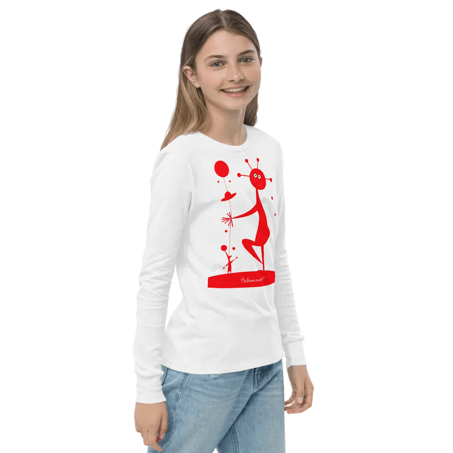 Bella+Canvas Youth Long Sleeve T-Shirt product image (1)