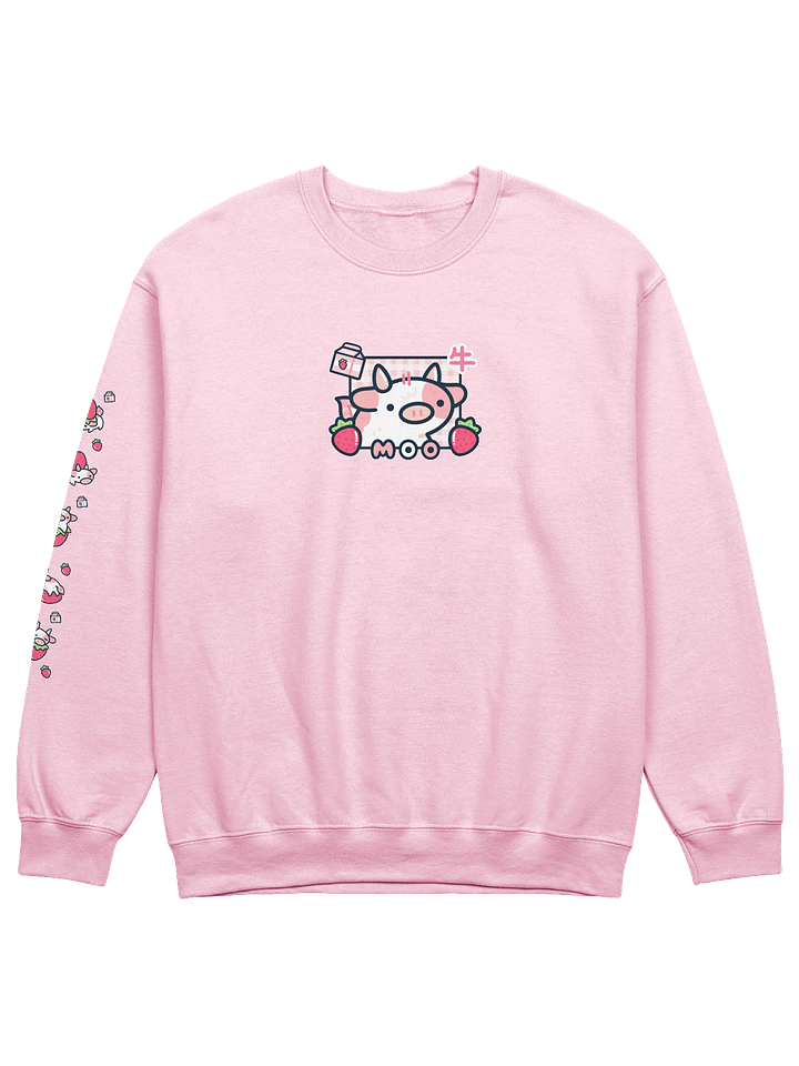 Strawberry Cow Sweatshirt product image (1)