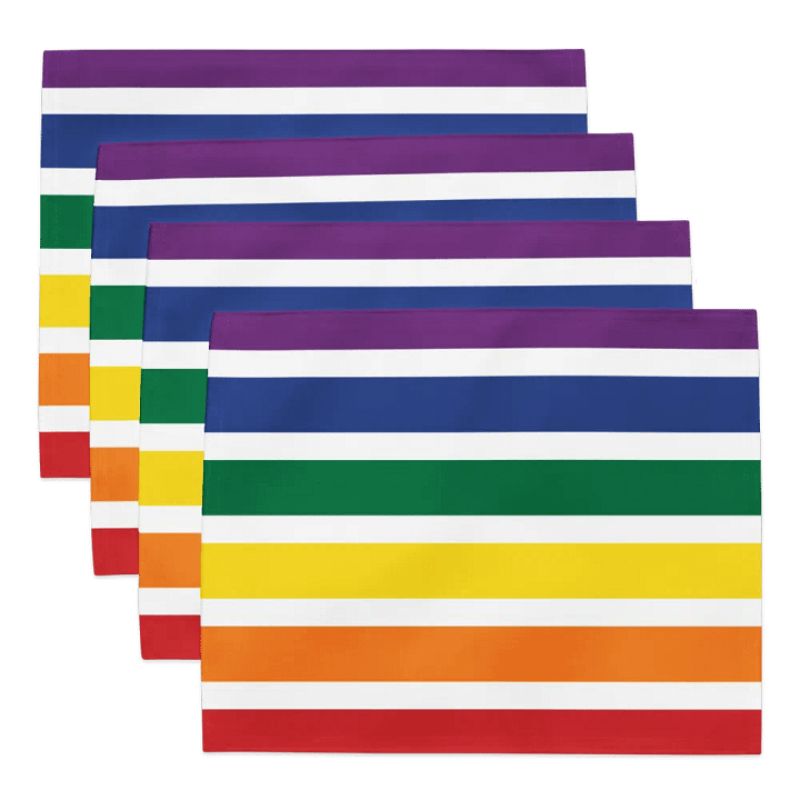 Rainbow Placemats product image (1)