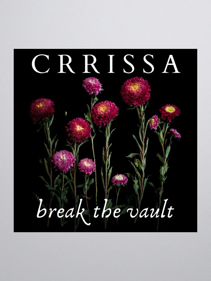 Crrissa - Break the Vault - Sticker product image (1)
