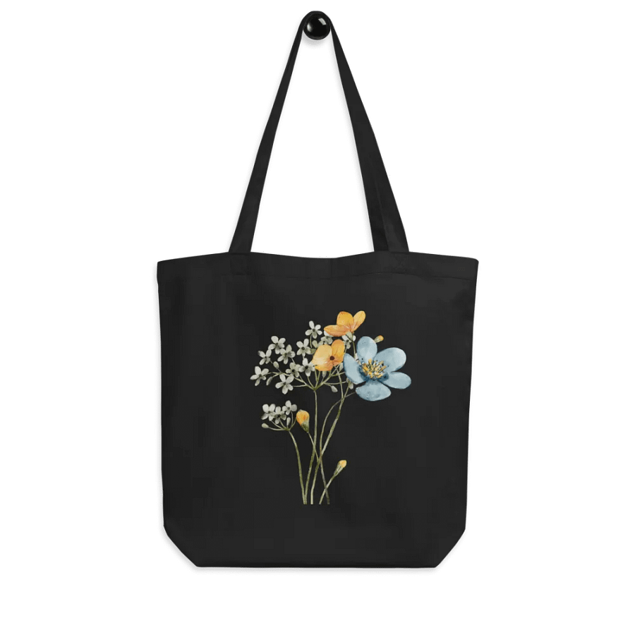 Everyday Tote wildflowers design product image (6)