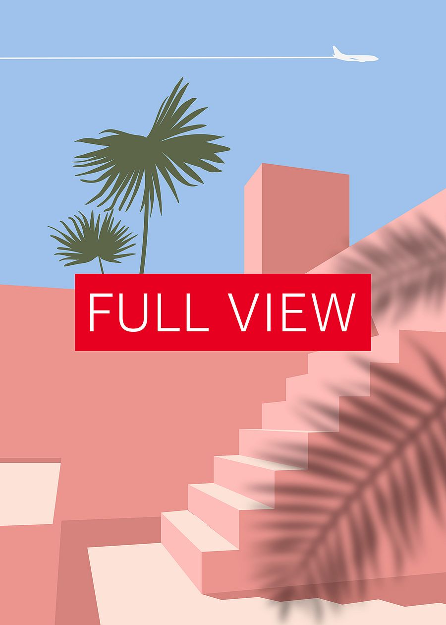 Boho travel art. Morocco poster #3 — boho travel poster product image (3)