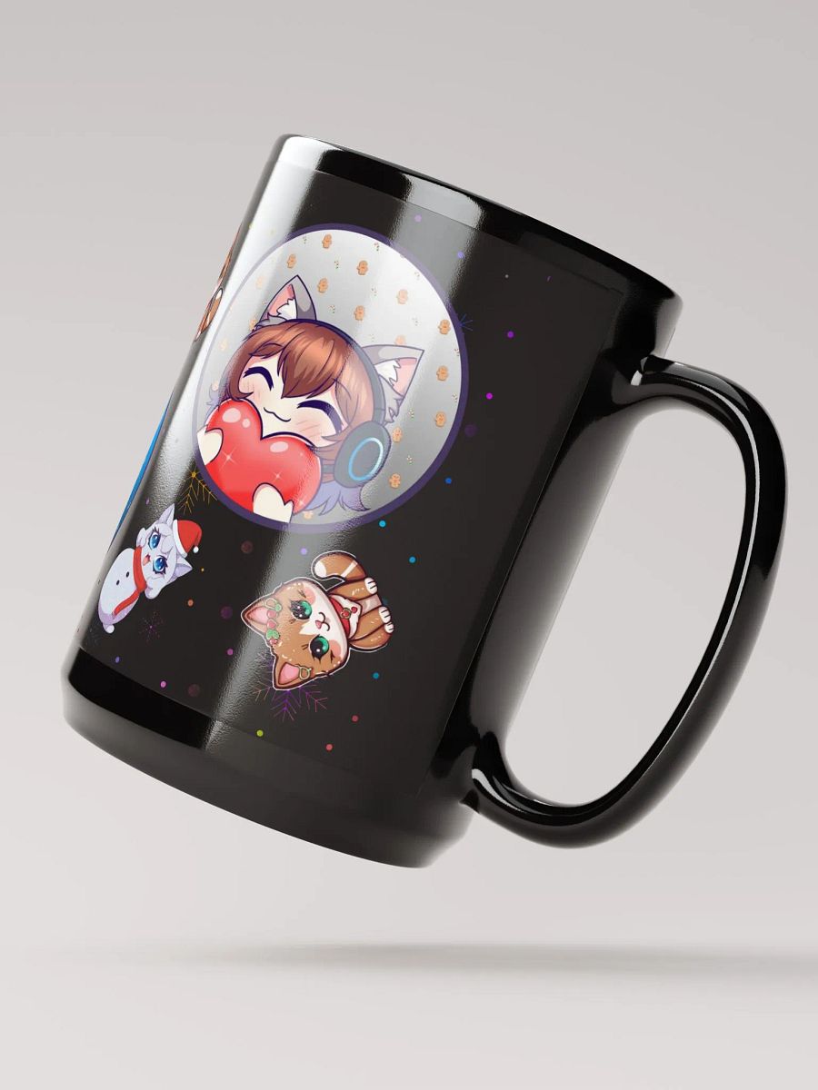Holiday 15oz Black Mug product image (2)