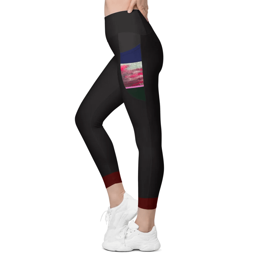 Impressionistic Flowers Leggings product image (7)