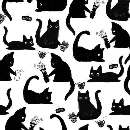 Bad Cats Knocking Stuff Over