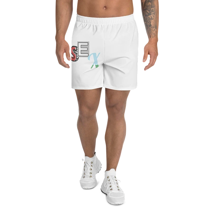 S3X White Athletic Shorts product image (1)