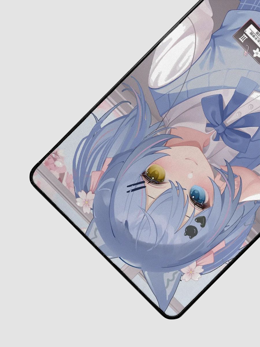Blue School Girl Desk Mat product image (3)