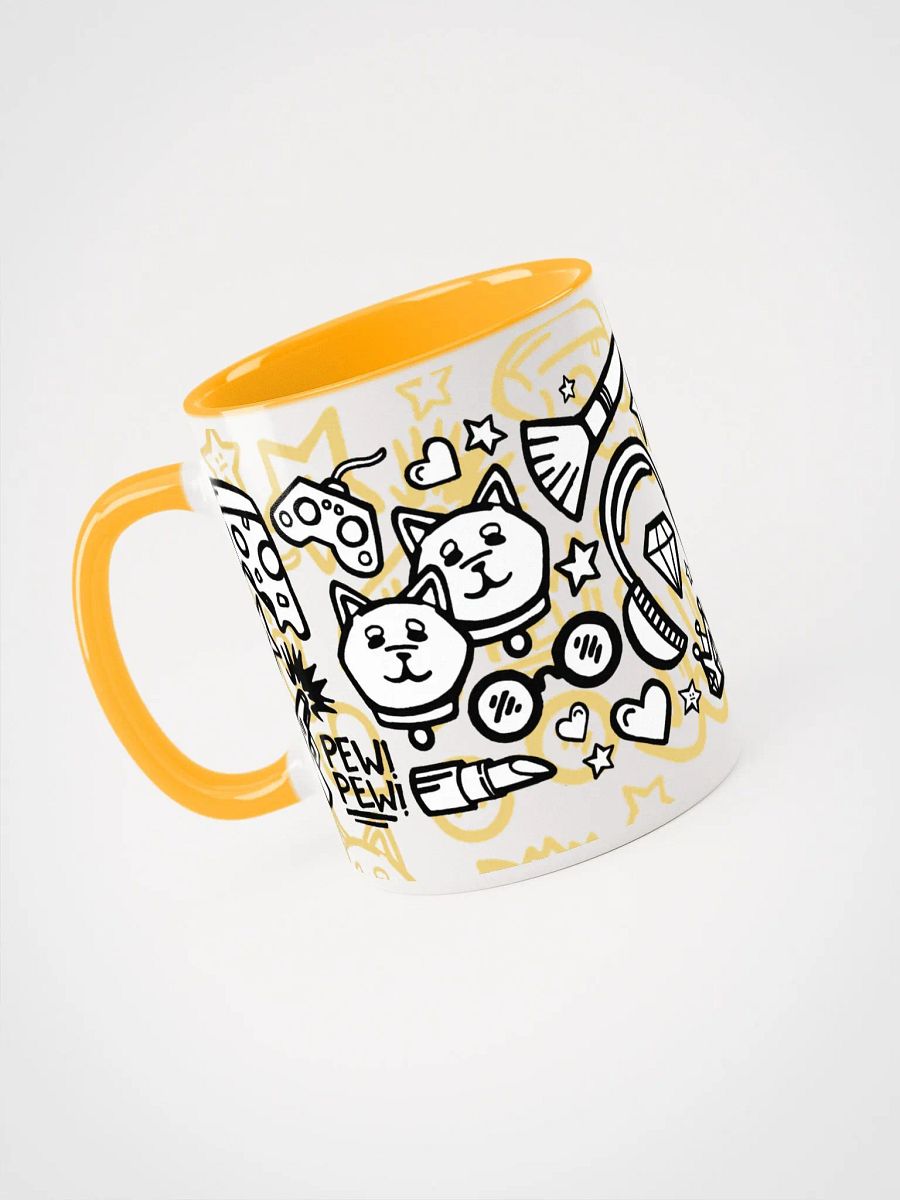 J-Doodle Mug (Sunflower) product image (2)