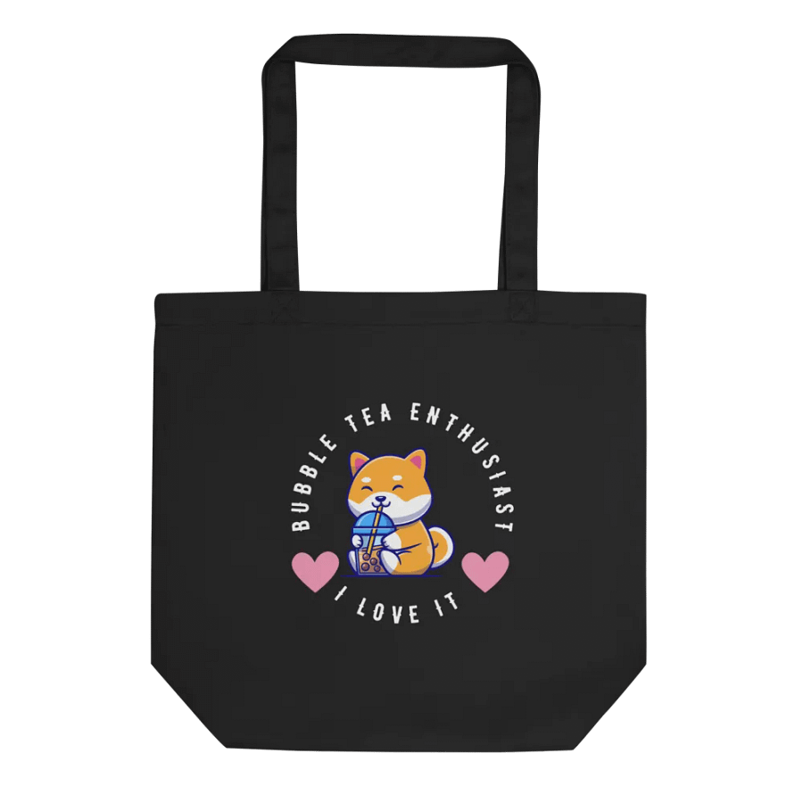 Bubble Tea Enthusiast Eco-Friendly Tote Bag product image (1)