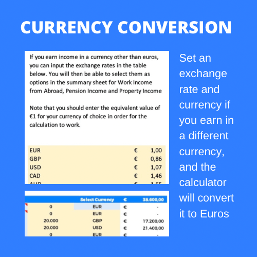 Advanced Spain Income Tax Calculator product image (4)