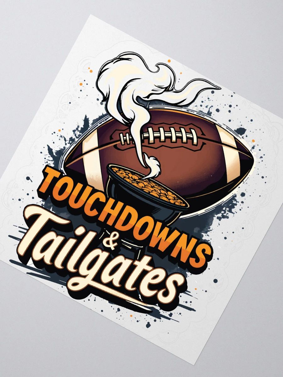 Touchdowns & Tailgates Party Sticker Set product image (9)