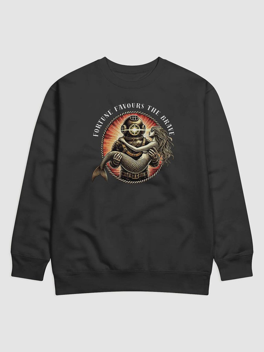 Fortune Favours The Brave Black T product image (1)