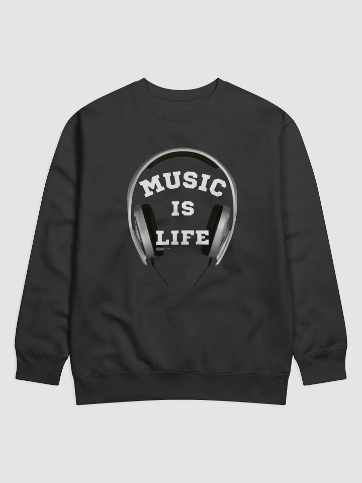 MUSIC IS LIFE CREW NECK product image (1)