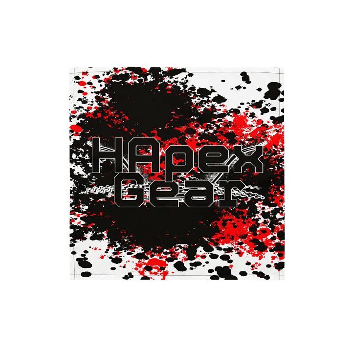 Black HApex Gear Black Logo - Bandana product image (1)