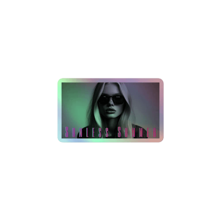 Sunless Summer Holo Sticker product image (1)