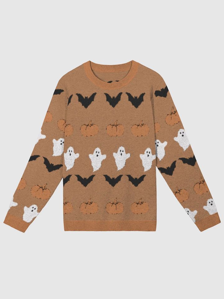 festive halloween sweater (knitted) product image (1)