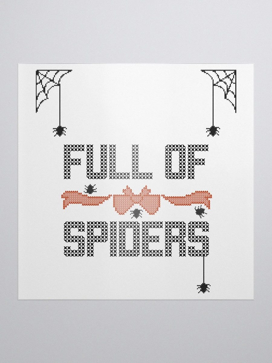 Full of Spiders bubble free stickers product image (2)