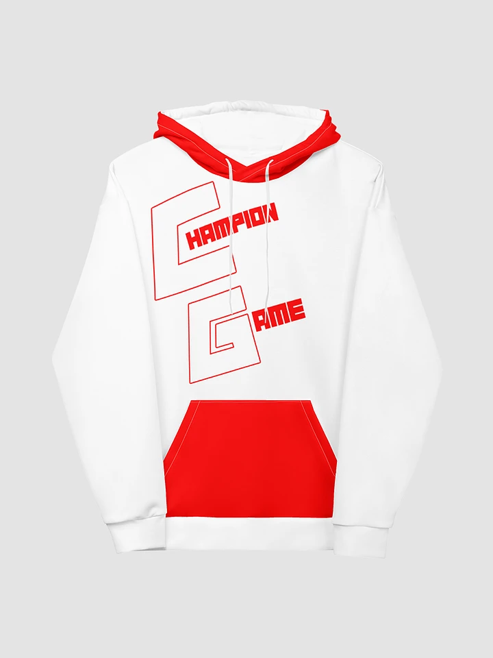 Red White Champion Game Hoodie product image (1)
