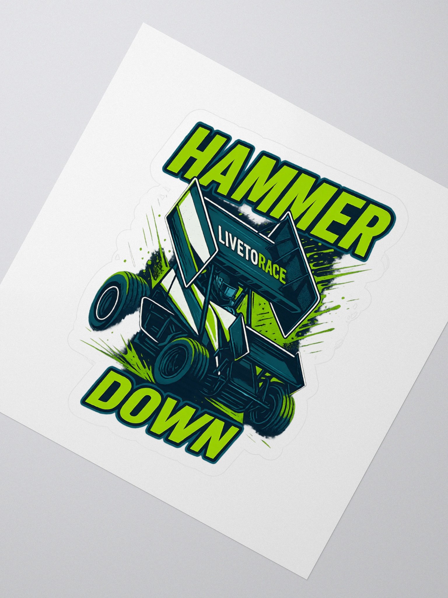 Hammer Down Sticker! product image (2)
