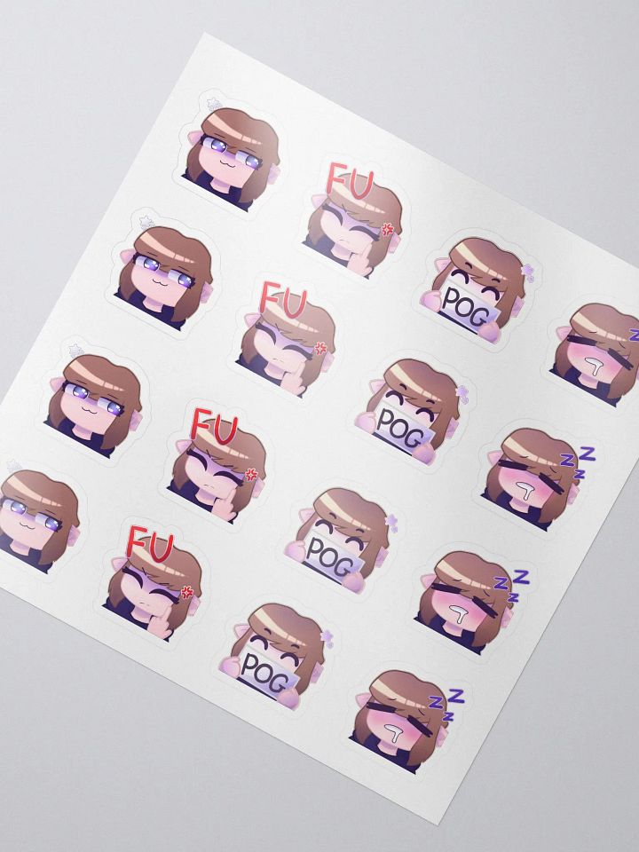 Emote sticker set 4 product image (2)