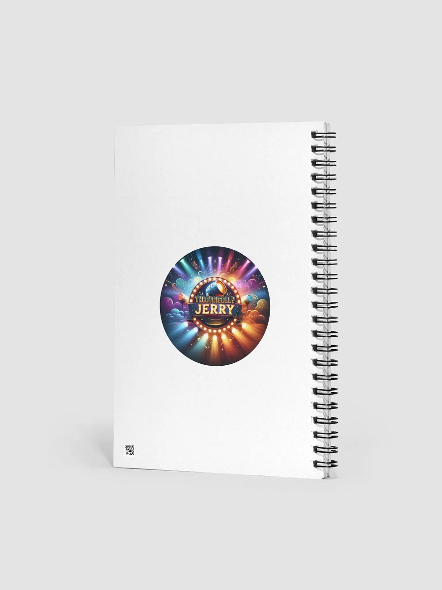 Theatrically Jerry: "LD(Light Designer) Prismatic Series" Spiral Notebook product image (2)