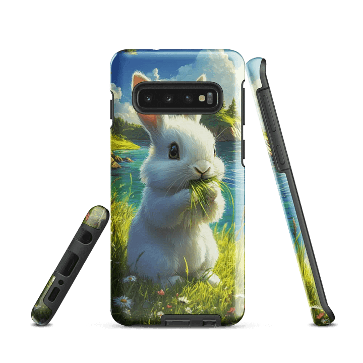 Tough Case for Samsung – Happy meadow bunny product image (1)