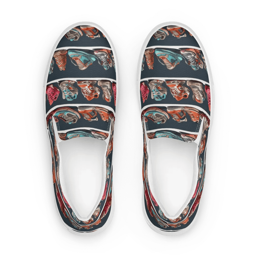 Sneakers Pattern All Over Print Slip On Shoes product image (5)