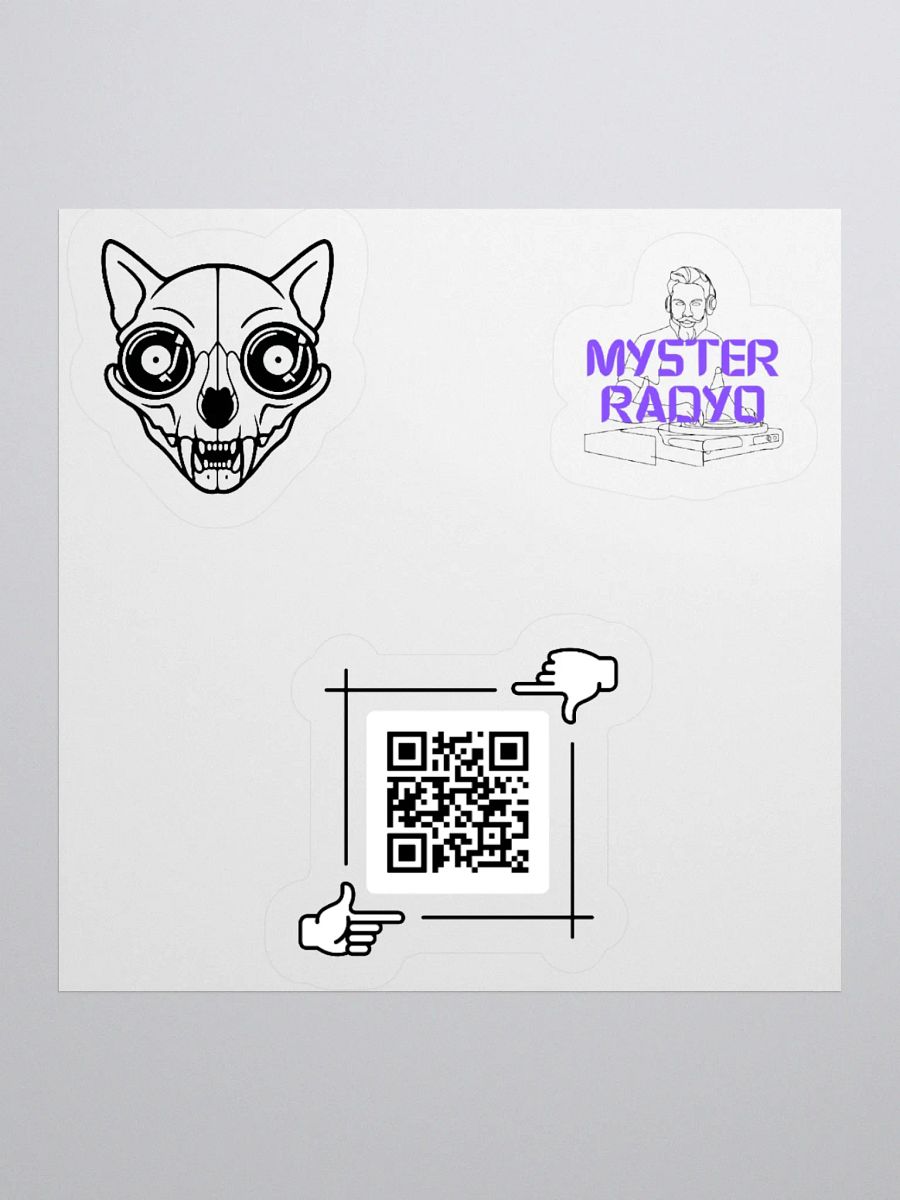 Myster Radyo Sticker Pack product image (1)