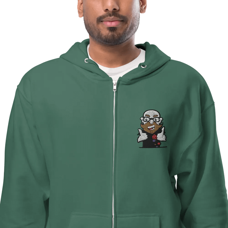 Zippered hoodie 