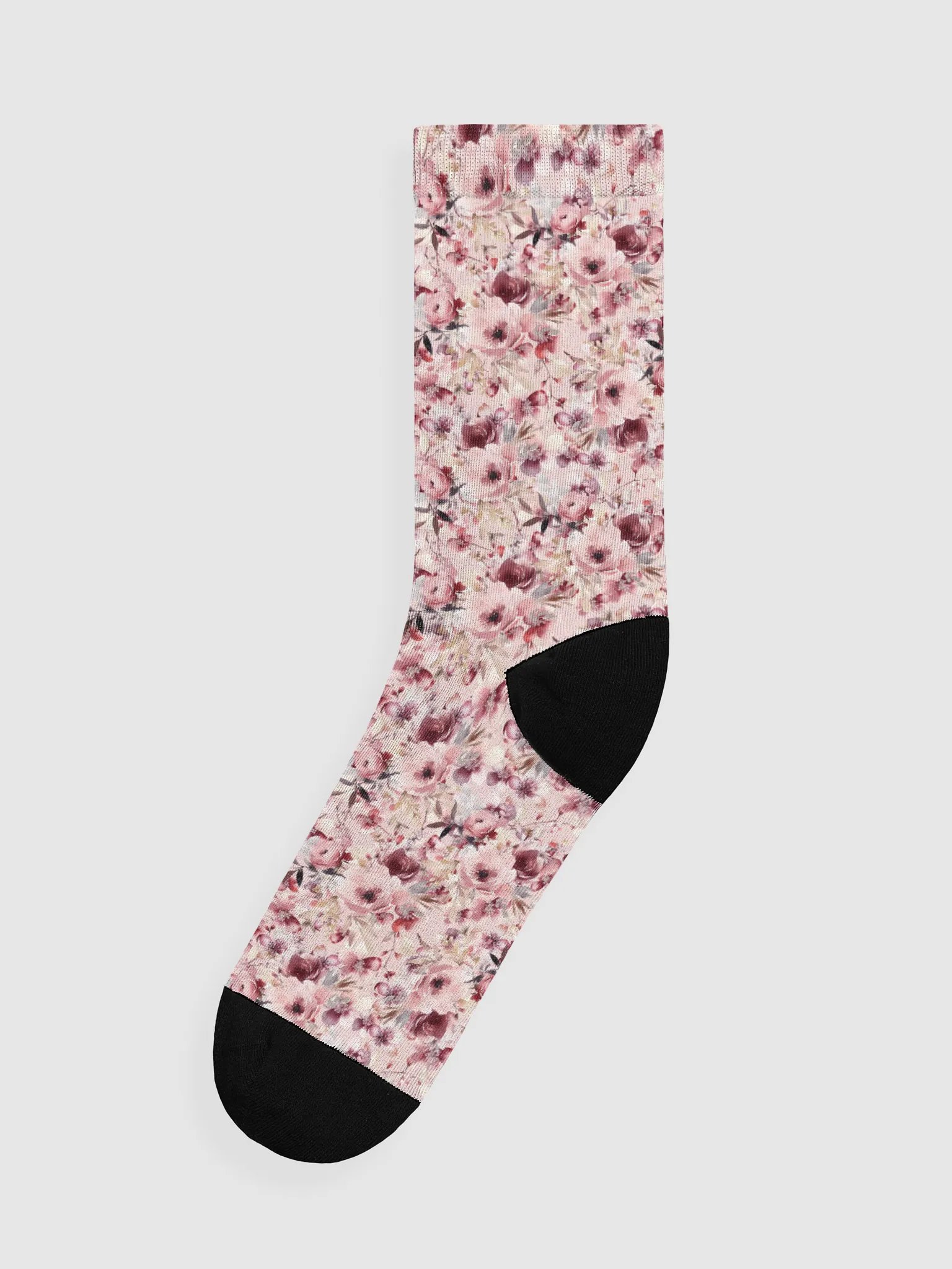 Pink Roses Garden Socks product image (1)