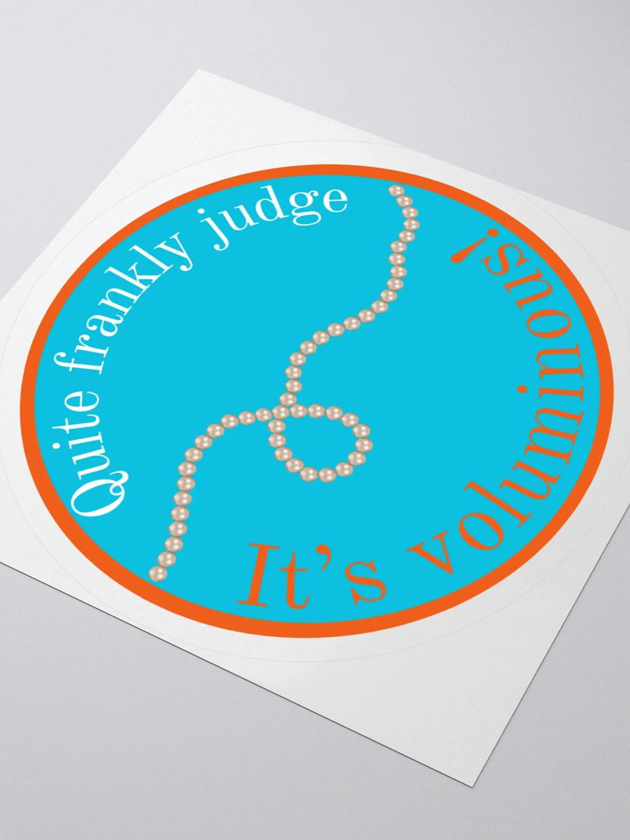 Voluminous Pearls Kiss Cut Stickers product image (9)