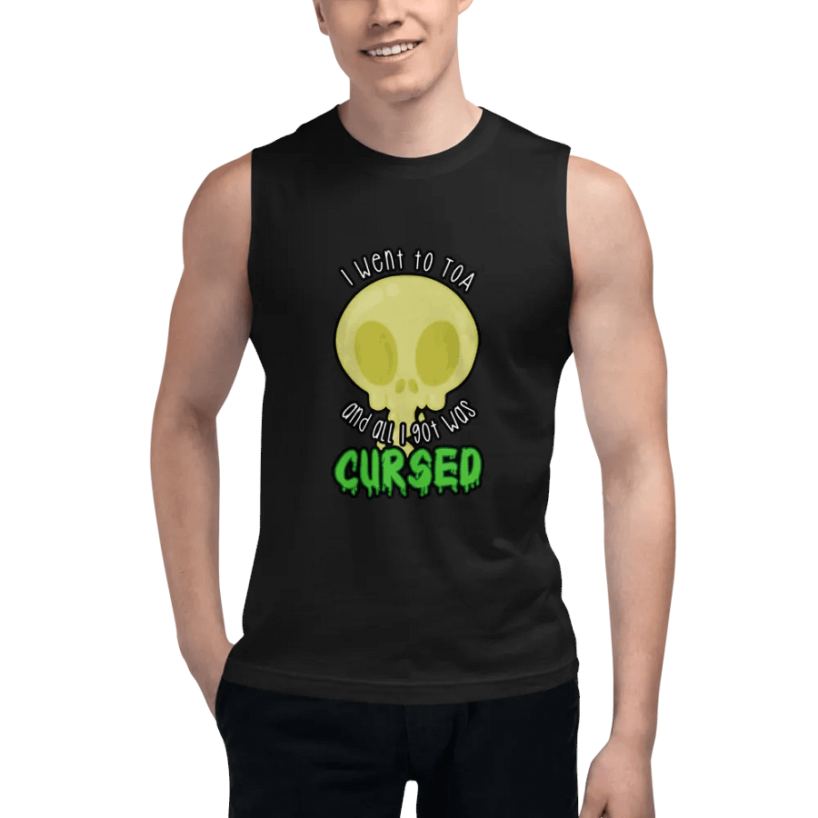 All I Got Was Cursed - Rogue - Men's Style Muscle Tank product image (5)