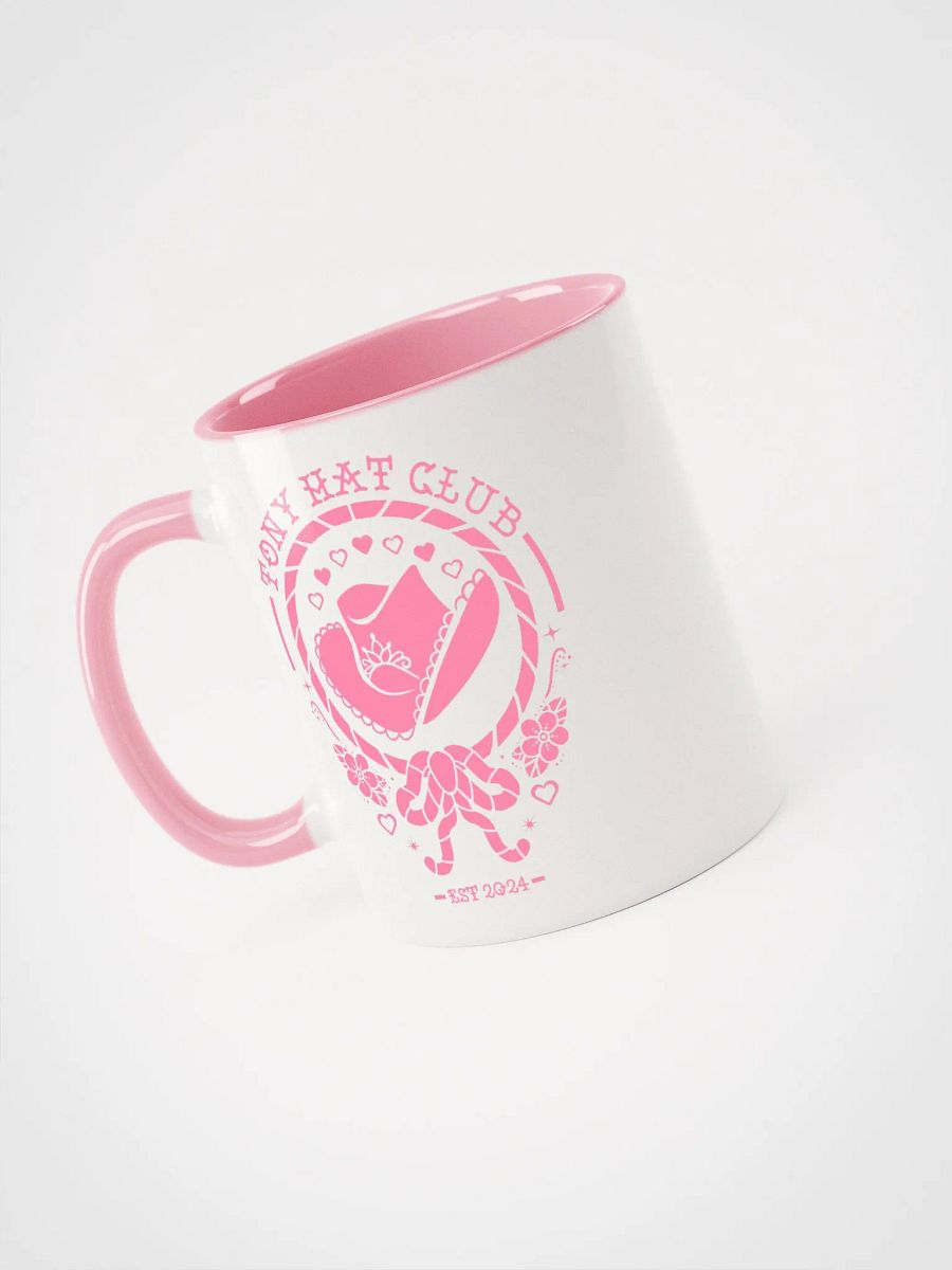 Tony Hat Club Mug (White/w Pink) product image (3)