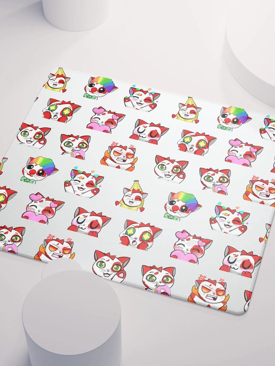 Crimson Pattern Gaming Mouse Pad product image (3)