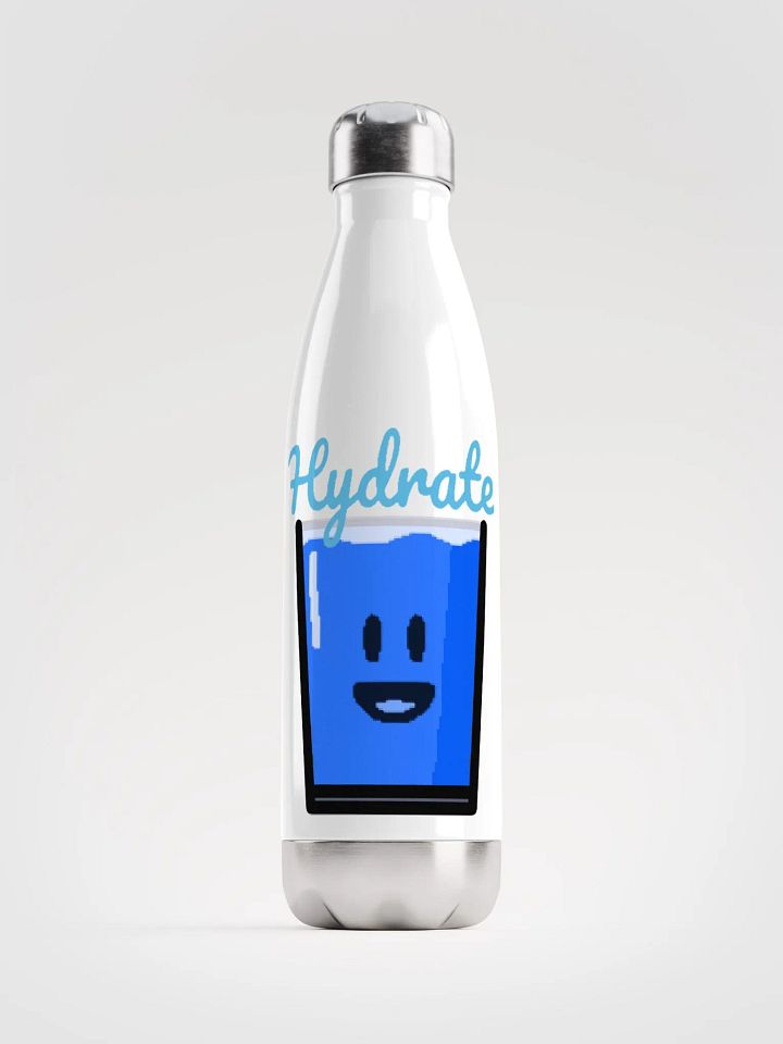 Hydrate Steel Water Bottle product image (2)