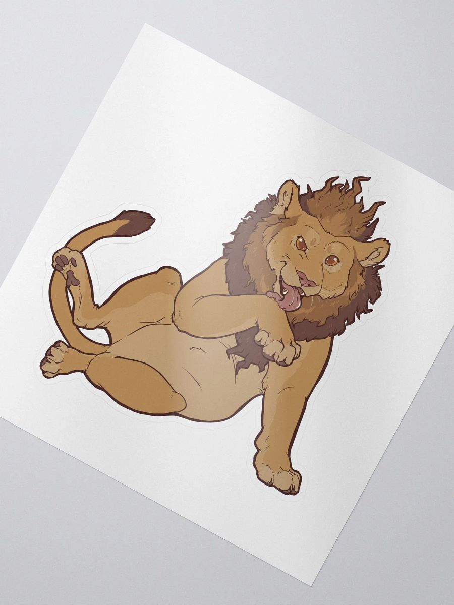 African Lion - Sticker product image (3)