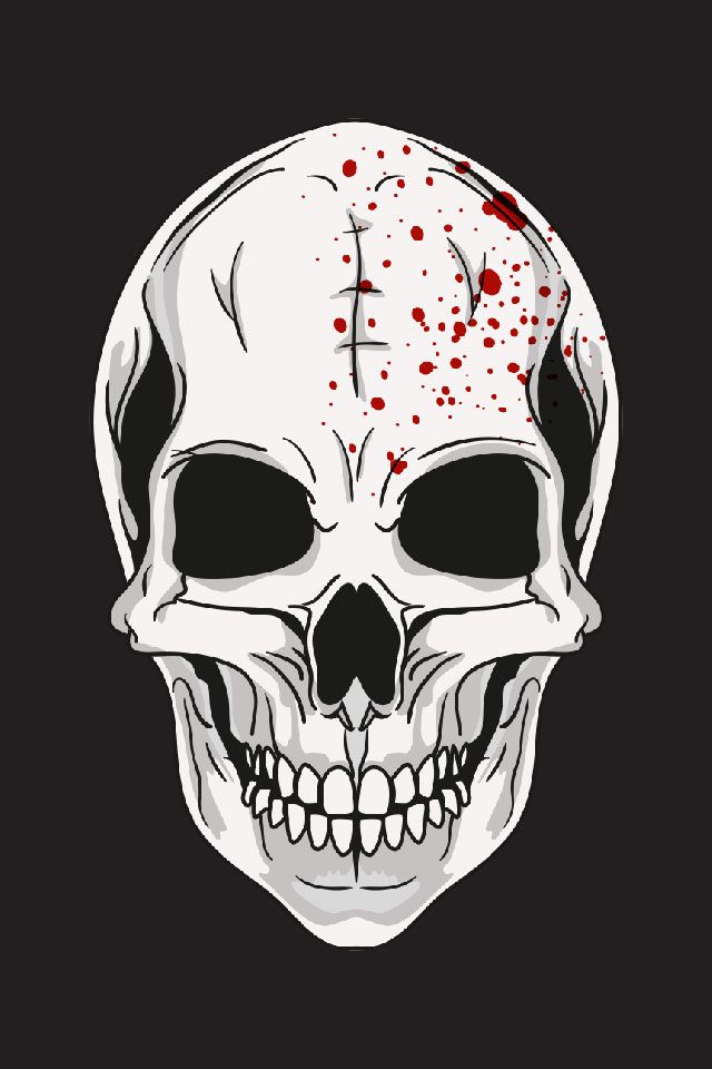 Skull - Small - Digital Wallpaper product image (2)