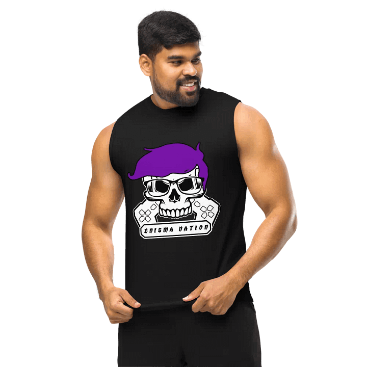 Enigma Nation Bella+Canvas Muscle Tank (PRINTED) product image (2)