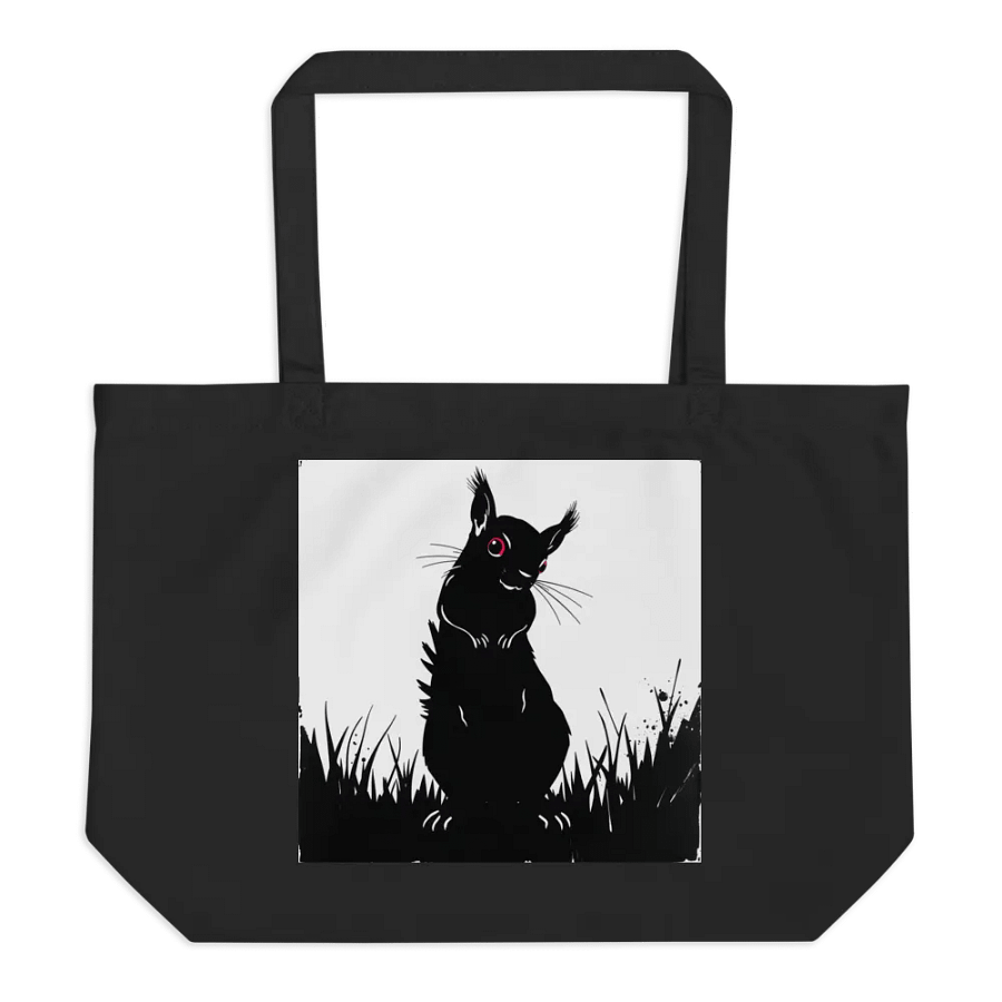 graffiti stencil style (THink banksy) Organic Cotton Tote product image (1)
