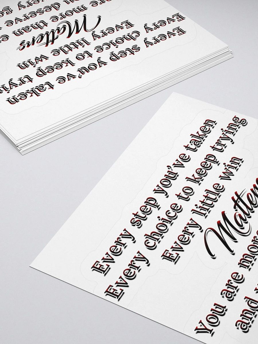 Positivity - Every Step Sticker product image (11)