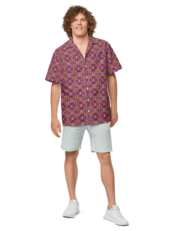Retro Circus Ticket - Vibrant Hawaiian Shirt product image (2)