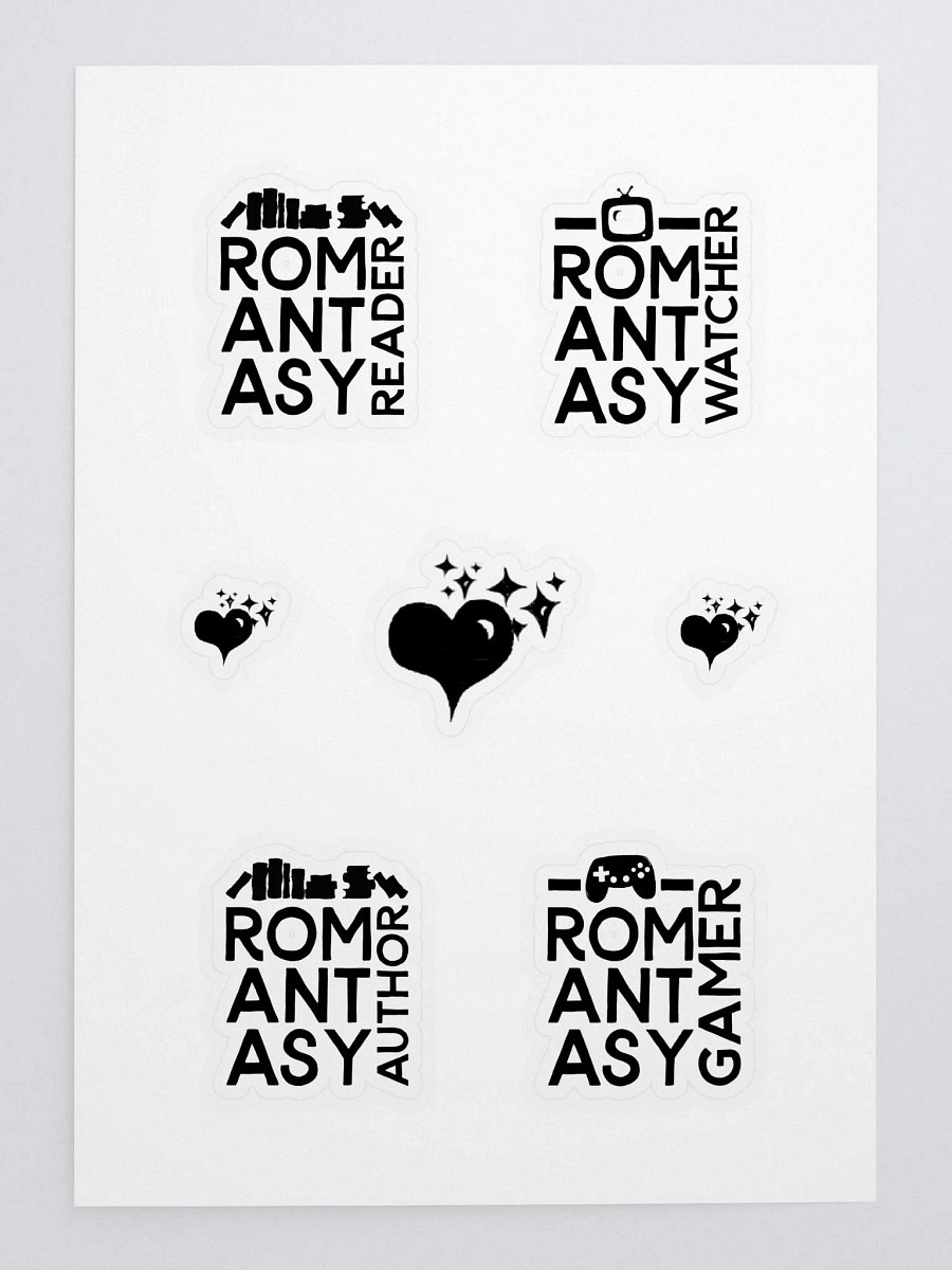 Romantasy Lover Sticker Sheet product image (3)