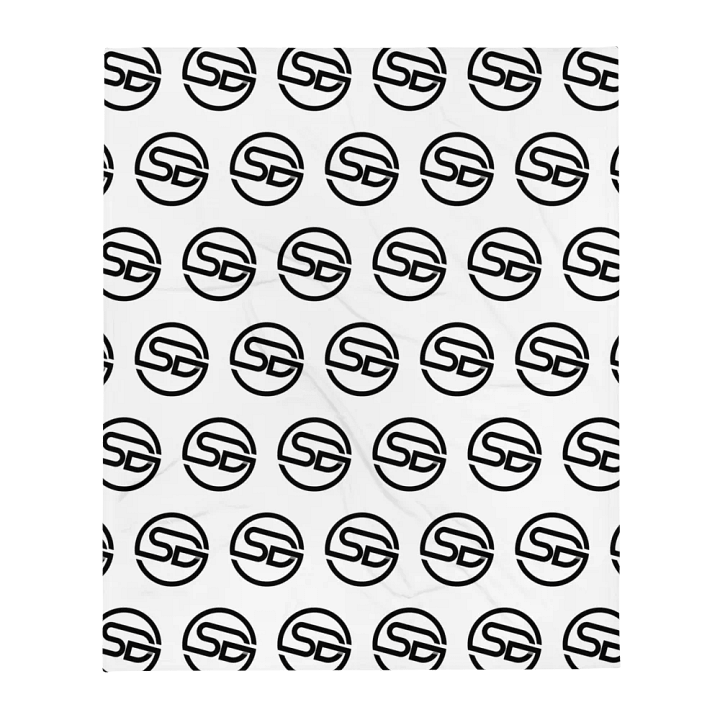 Logo Throw Blankie - White product image (1)